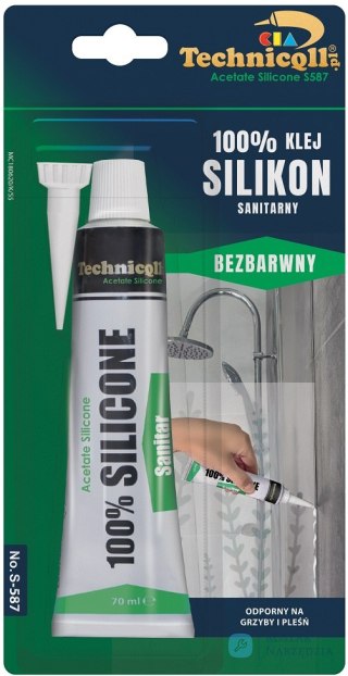 SILIKON SANITARNY BEZBARWNY 70ML TECHNICQLL