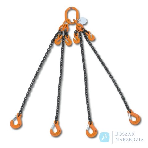 Zawiesie łańcuchowe czterocięgnowe 13mm 4m, WFL 11,2t Robur Zawiesie łańcuchowe czterocięgnowe 13mm 4m, WFL 11,2t Robur