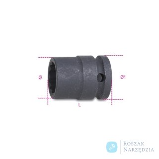 Nasadka udarowa 1/2" 12-kątna 10 mm fosforowana, 720B Beta