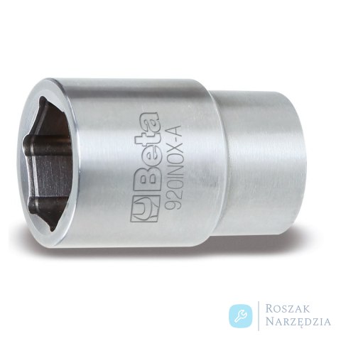 Nasadka 1/2" 6-kątna nierdzewna 20 mm, 920INOX-A Beta