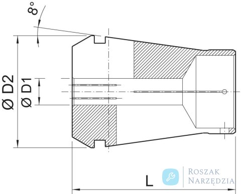 Wiertło kręte DIN345 HSS,szlifowane,typ N, chwyt MK 26,50mm GÜHRING