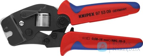 Szczypce do zagniatania, samonastawne 10-16mm KNIPEX