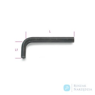 Klucz trzpieniowy imbusowy kątowy 1.3 mm, 96N Beta