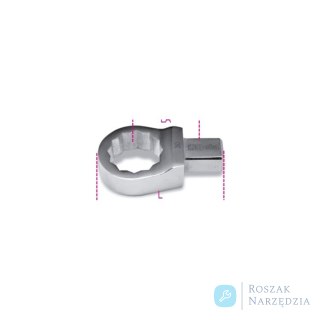 Końcówka wtykowa 9x12 mm oczkowa 10 mm, 653 Beta