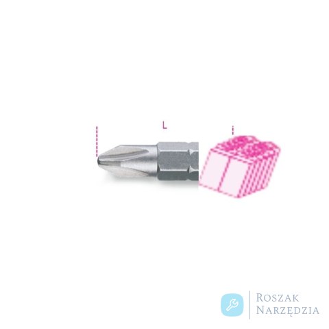 Bit 1/4" PH0x25 mm, 861PH/C Beta