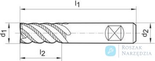 Wiertło kręte DIN338 HSSE typ INOX 3,90mm GÜHRING