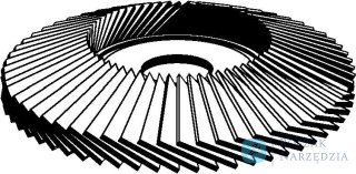 Sciernica listkowa talerzowa SMT624, wysklepiona 125mm K60 Klingspor