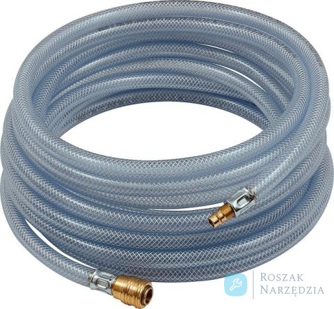 Zestaw weza ze zlaczem i tulejka wtykowa, 15m 6x3mm przezroczysty RIEGLER