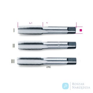 Gwintownik UNC 1/4"x20, 3-cz., 430ASC Beta