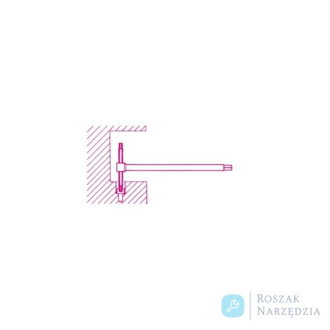 Klucz trzpieniowy typu T 6-kątny 1/4", 951AS Beta