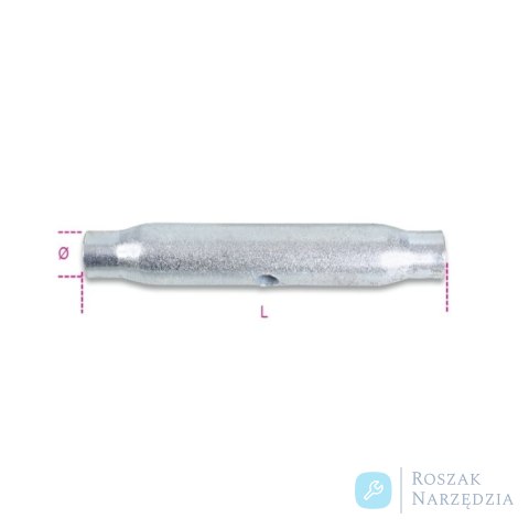 Korpus nakrętki napinającej rurowej ocynkowany M24 3060 kg dł. 255 mm Robur