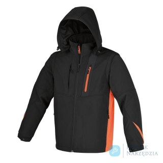 Kurtka softshell 7659N czarna odpinane rękawy i kaptur, roz. XXXL Beta