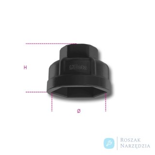 Nasadka 1/2" 6-kątna do wkładów filtrów olejowych 24 mm, 1493AL CF Beta