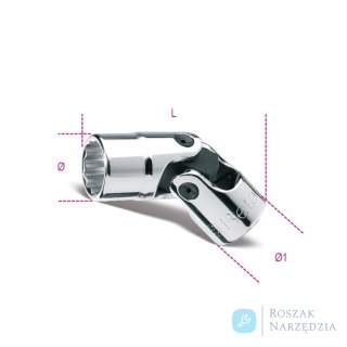 Nasadka 3/8" 12-kątna z przegubem 10 mm, 910B/SN Beta