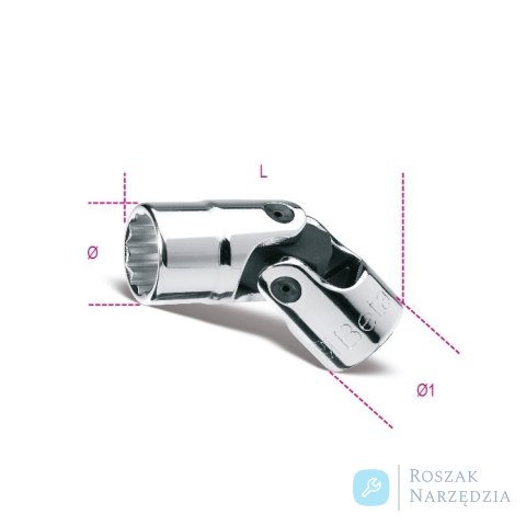 Nasadka 3/8" 12-kątna z przegubem 12 mm, 910B/SN Beta