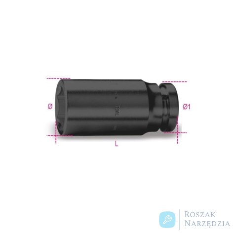 Nasadka udarowa 1.1/2" 6-kątna 110 mm, 730L Beta