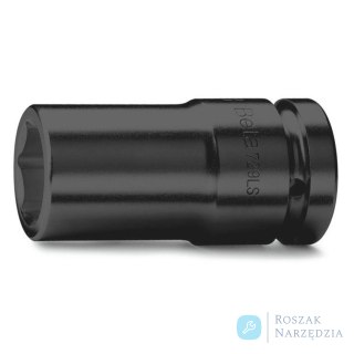 Nasadka udarowa 1" 6-kątna 27 mm długa smukła, 729LS Beta