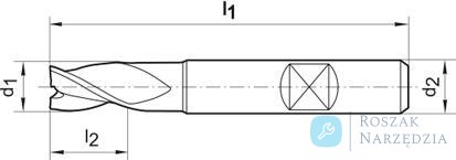 Poglebiacz z czopem prowadzacym HSS,wlk. 01 7mm GFS