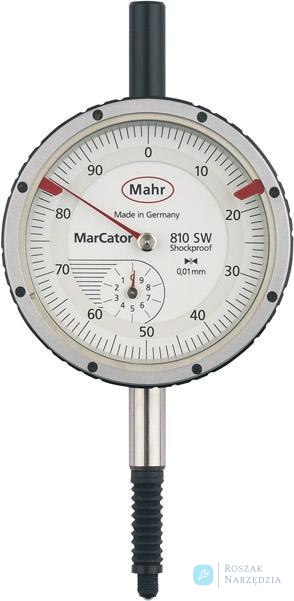 Czujnik zegarowy, wodoszczelny 0-10mm MAHR