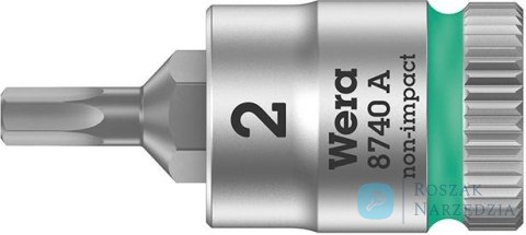 Nasadka wktetakowa 1/4"d.śrub z gniaz.6-kat.2x28mm Wera