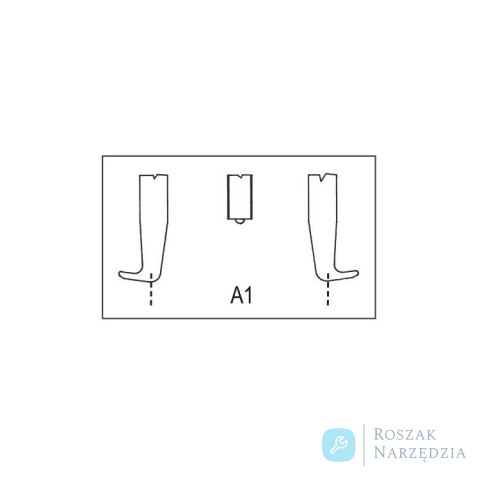 Ściągacz uniwersalny trójramienny 50-130 mm, 1518U/1 Beta