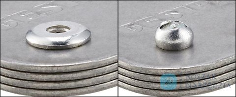 Nit 1-str.zamykany Al/VA leb plasko-okragly 5x20mm GESIPA (1000 szt.) Nit 1-str.zamykany Al/VA leb plasko-okragly 5x20mm GESIPA (1000 szt.)