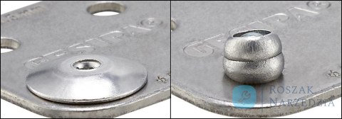 Nit jednostronnie zamyk.,alum./stal,z duzym lbem 4,8x25mm GESIPA (1000 szt.) Nit jednostronnie zamyk.,alum./stal,z duzym lbem 4,8x25mm GESIPA (1000 szt.)