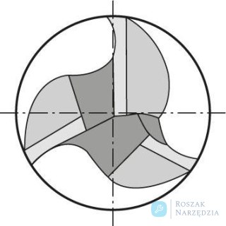 Frez trzpieniowy WN VHM, nanopoler.kraw.skraw., wzmocniony skok rdzenia, HA 3xD 10mm GÜHRING