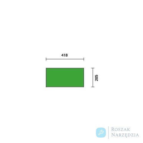 Wózek narzędziowy 2-modułowy, kolor niebieski, C41H-B Beta