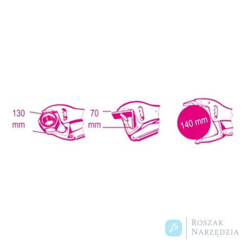 Szczypce Morse'a nastawne samoblokujące z długimi szczękami 270 mm, 1051XL Beta