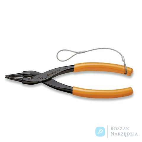 Szczypce proste do pierścieni segera wewnętrznych 140x13 mm, Ø 12-25 mm do pracy na wysokościach, 1032HS/140X13 Beta