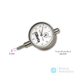 Czujnik zegarowy, 0-10 mm, 1662/2 Beta