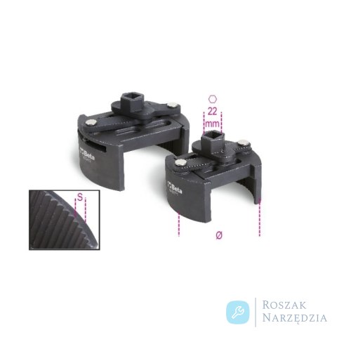Klucz samonastawny do filtrów oleju 80-110 mm, 1493Y/1 Beta Klucz samonastawny do filtrów oleju 80-110 mm, 1493Y/1 Beta