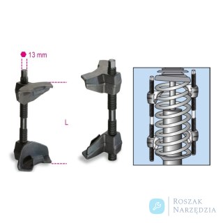 Ściskacz śrubowy sprężyn 65-200 mm, 2 szt., 1556/2A Beta
