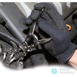 Szczypce do opasek samozaciskowych z obrotowymi szczękami 200 mm, 1472VW Beta