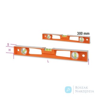 Poziomnica aluminiowa z 3 libelkami 400 mm, 1696D Beta