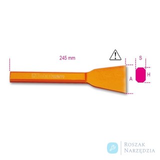 Przecinak płaski z szerokim ostrzem 50 mm, 1702N Beta