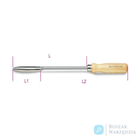 Skrobak 2-ostrzowy 200 mm, 1717A Beta