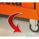 Wózek narzędziowy Racing SM 7-szuflad 980x1540x520 mm, pomarańczowy, 3900/C39SMO Beta