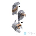 Zestaw 9 kluczy trzpieniowych kątowych imbusowych z końcówką kulistą, 1.5-10 mm w uchwycie, 96BPC/SC9 Beta