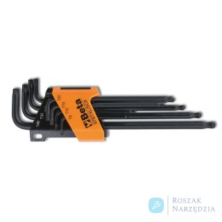 Zestaw kluczy trzpieniowych TORX T9-T40, długie, 8-cz., 97BTXL/SC8 Beta
