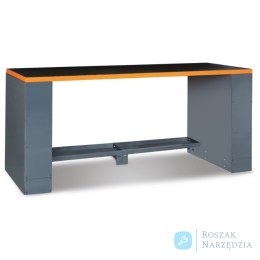 Stół warsztatowy RSC55 2050x980x700 mm, szary z pomarańczowym, 5500/C55BO/2 Beta