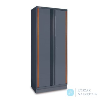 Szafa narzędziowa 2-drzwiowa z blachy z 3 półkami 2000x800x500 mm do systemu RCS55, szara, 5500/C55A2 Beta