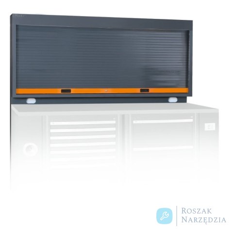 Tablica narzędziowa RSC55 z roletą 1024x2050x160 mm i zestawem 50 haków, szara, 5500/C55PSE-G Beta