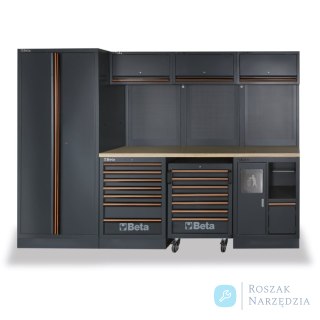 Zestaw mebli warsztatowych systemu C45PRO, 4500/C45PRO/W Beta