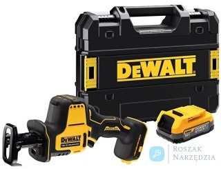 PIŁA SZABLASTA AKUMULATOROWA 18V XR 1*1.7AH DEWALT