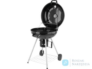 GRILL WĘGLOWY OKRĄGŁY Z POKRYWĄ 54CM LUND