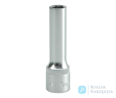 NASADKA DŁUGA 6-KĄTNA CHROMOWANA 1/2'' 10MM YATO