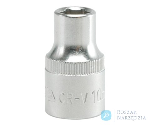 NASADKA KRÓTKA 6-KĄTNA CHROMOWANA 1/2'' 10MM YATO