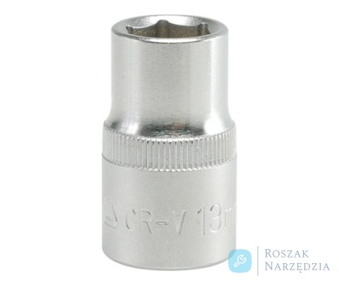 NASADKA KRÓTKA 6-KĄTNA CHROMOWANA 1/2'' 13MM YATO